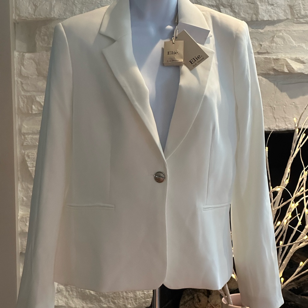 New W/ Tags Elie Tahri Woman’s Blazer